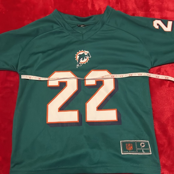 Miami dolphins 🐬 kids size jersey Bush 22 - Picture 3 of 6